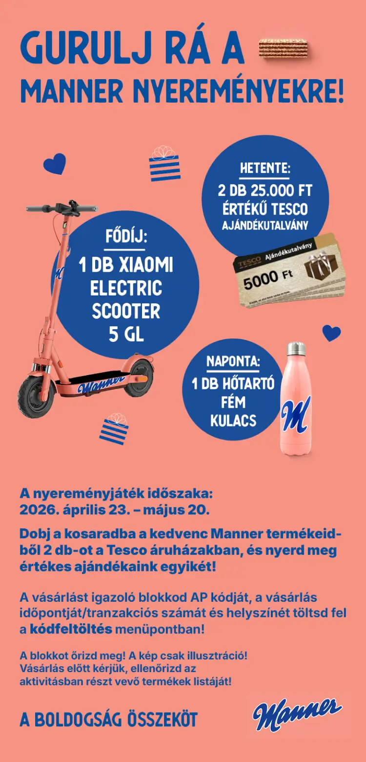 A promóció plakátképe.